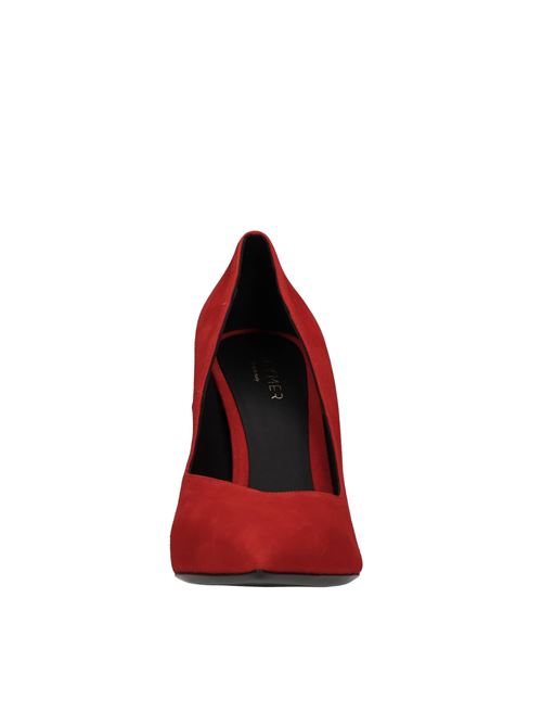 Décolleté in camoscio GREYMER | 528 110 LOOK CAM.ROSSO